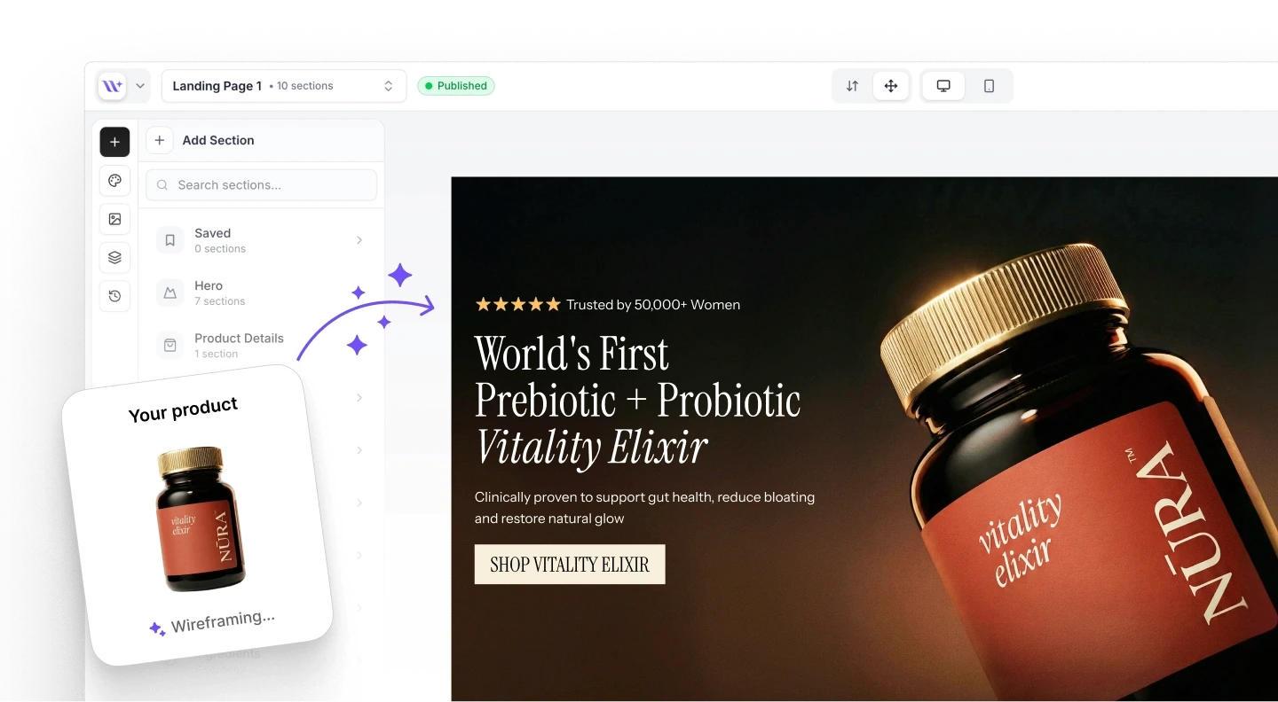 No-Code Visual Builder