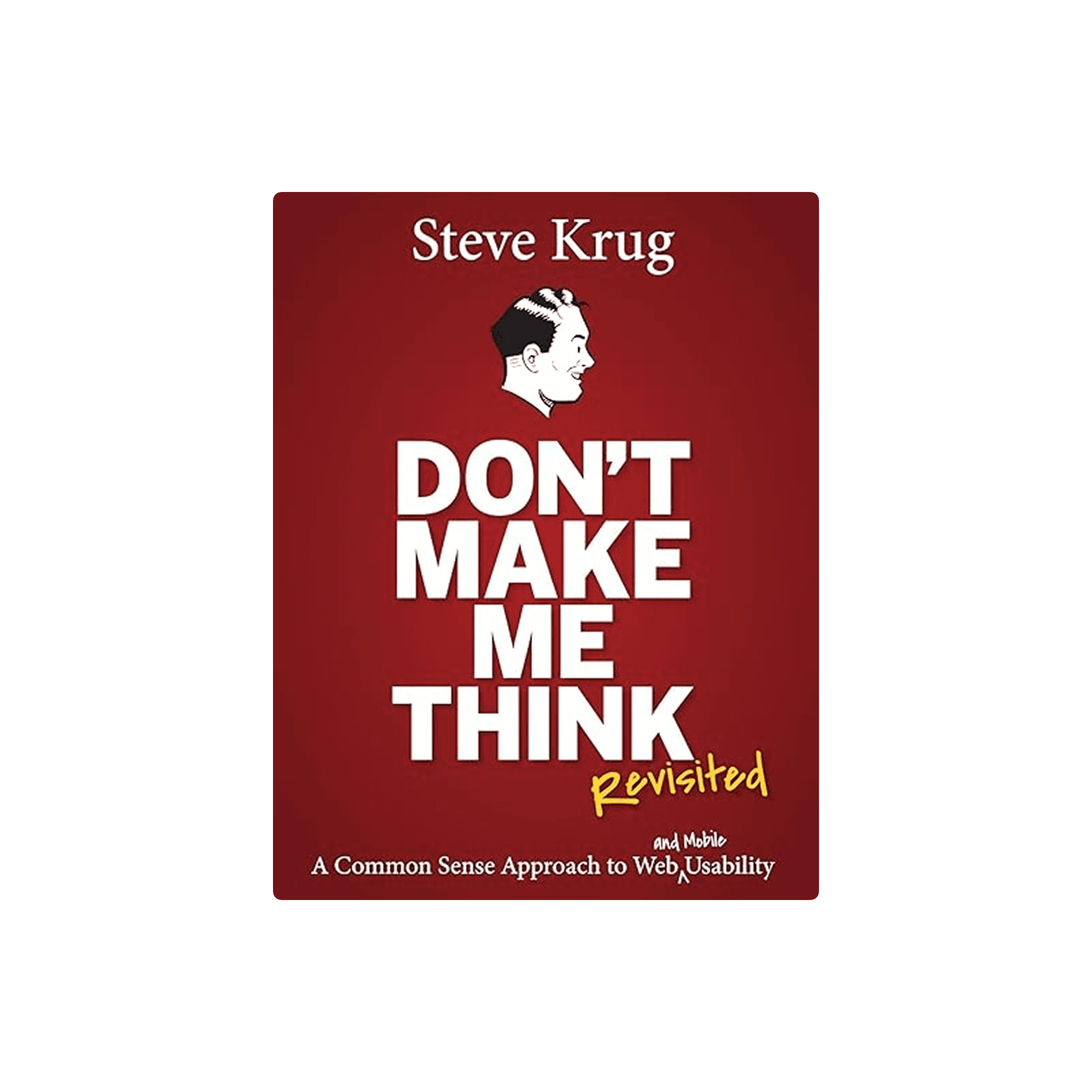 Don't make me think by steve krug book cover