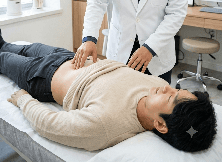 공복 아이스 아메리카노 한 잔이 부른 급성 담적, 위경련의 진짜 원인은 따로 있었다