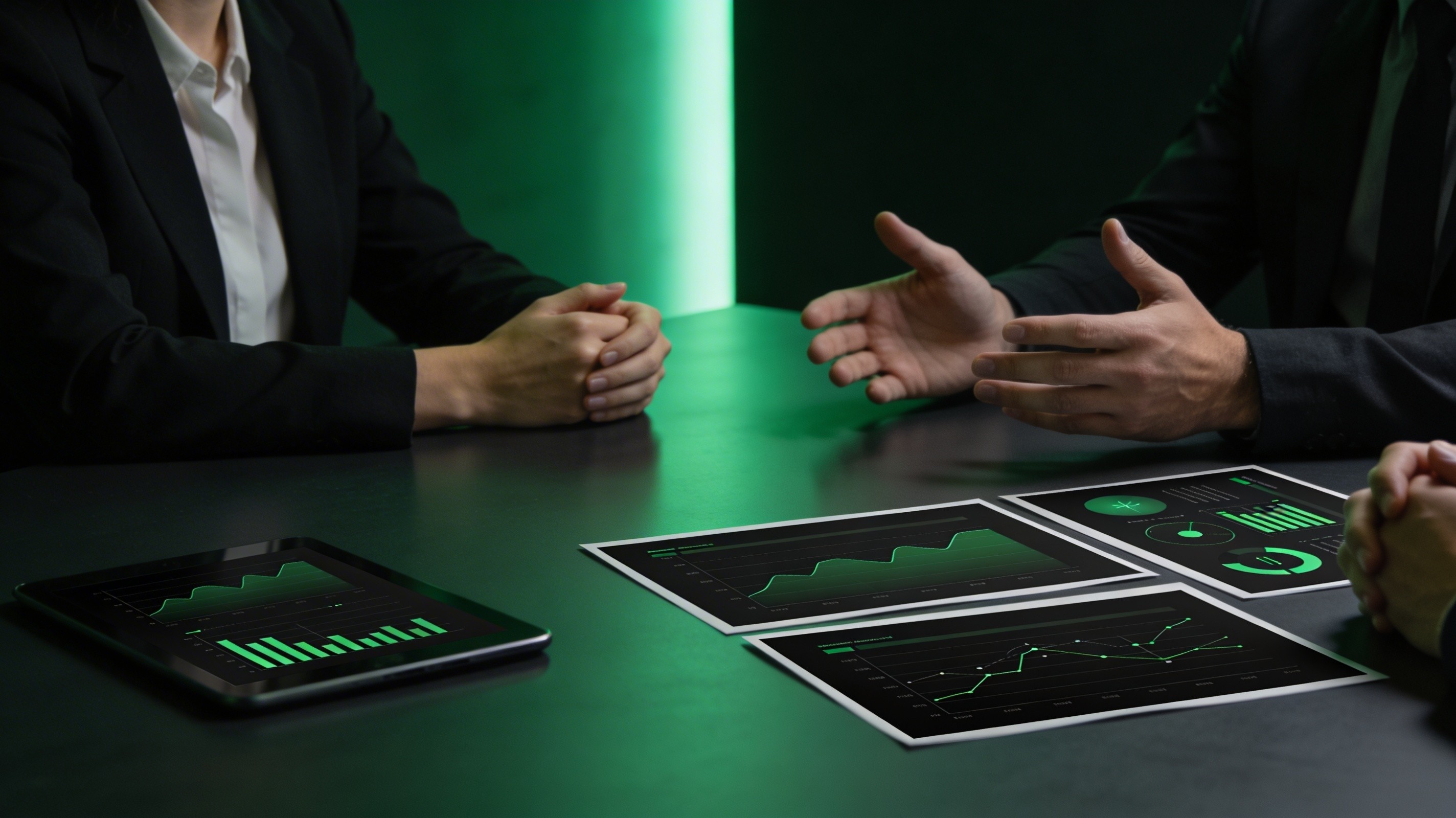 Team member discussing