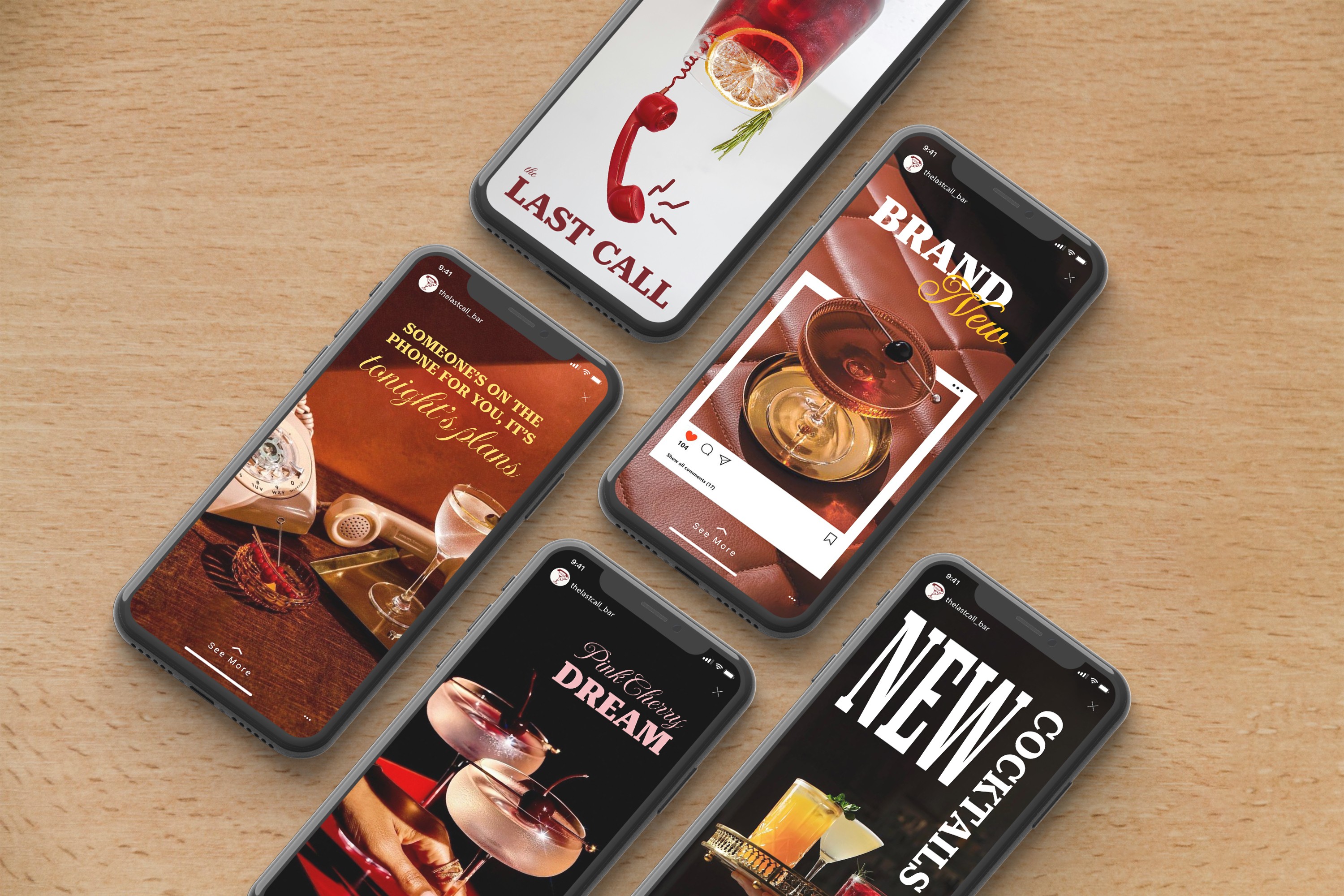 Instagram Stories for Bar