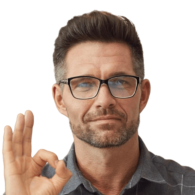man standing holding white teacup
