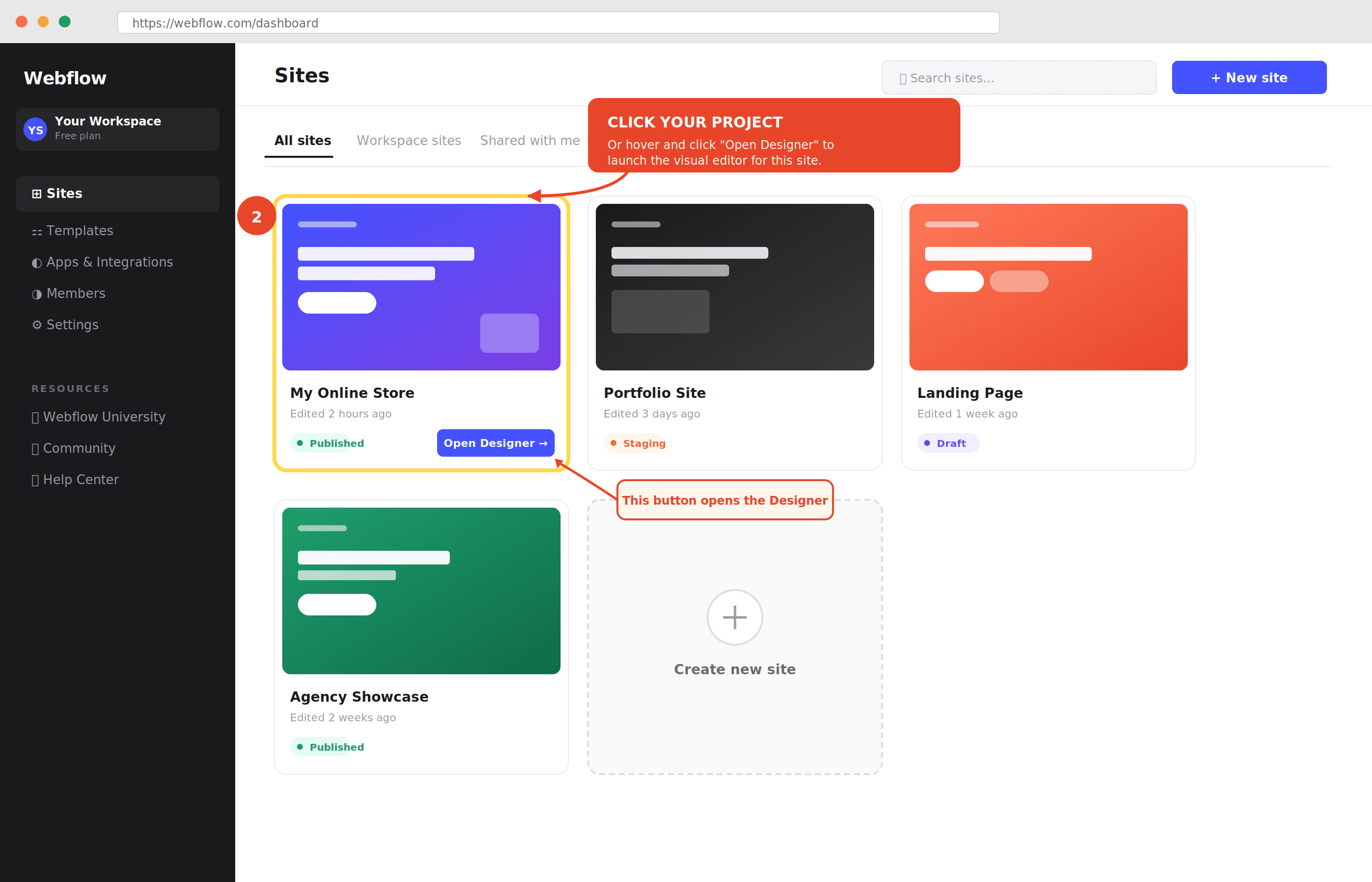 Webflow chatbot login