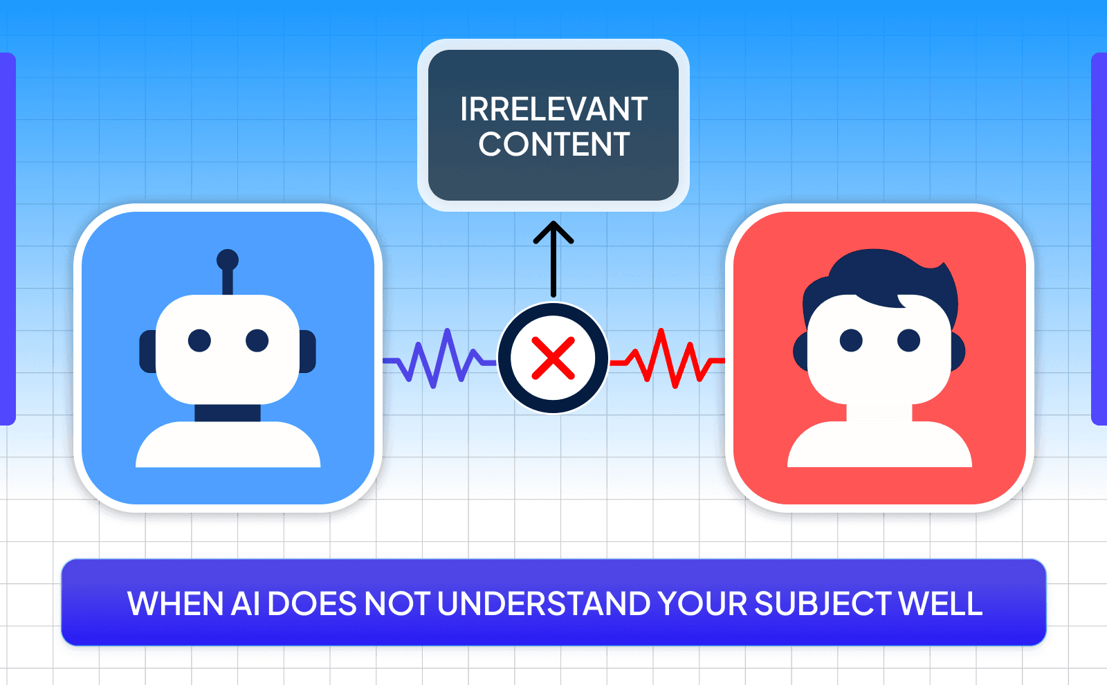 When AI does not understand your subject well