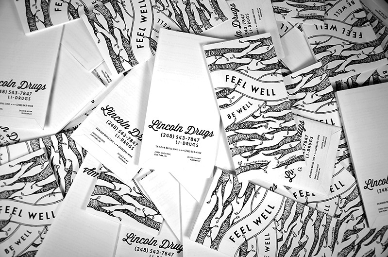 Lincoln Drugs bags