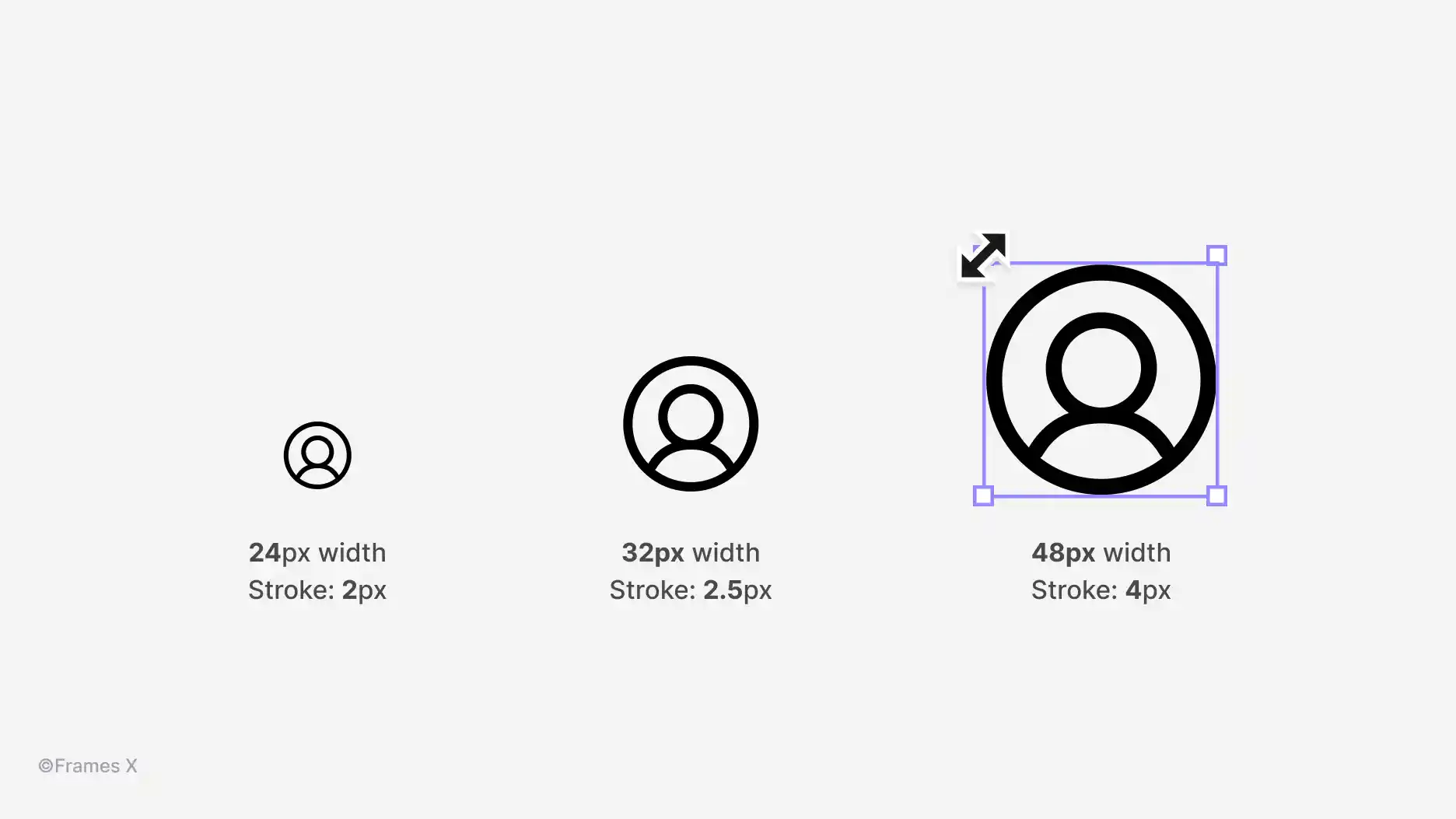 How to Scale Icons