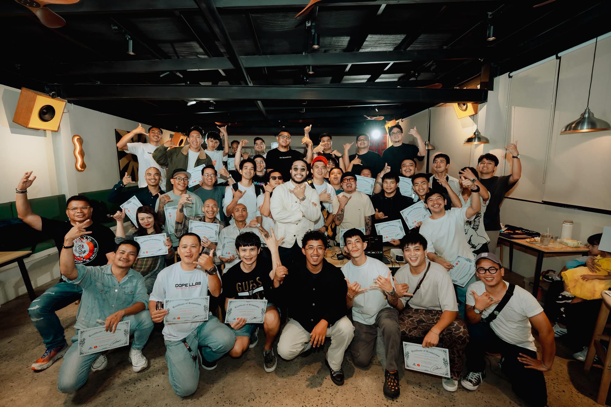 gum cruz uncomplacent barbering seminar pampanga