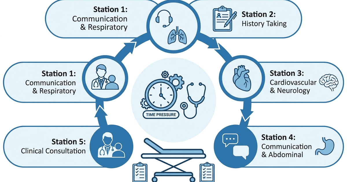 Cover: MRCP Part 2 PACES Preparation 2026: Complete Study Guide — Stations, Marking, and First-Attempt Strategy