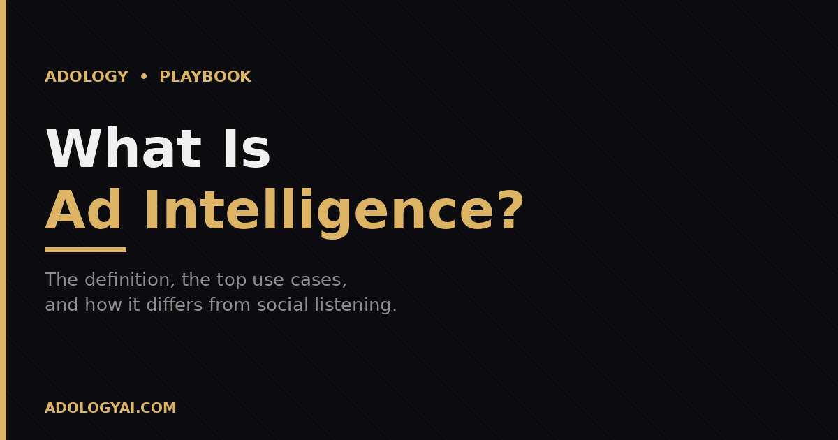 Adology AI social media case study featuring six rising brands on Meta and TikTok