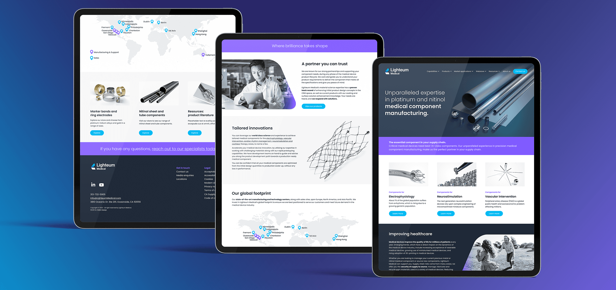 Lighteum-Medical-brand-imagery-website