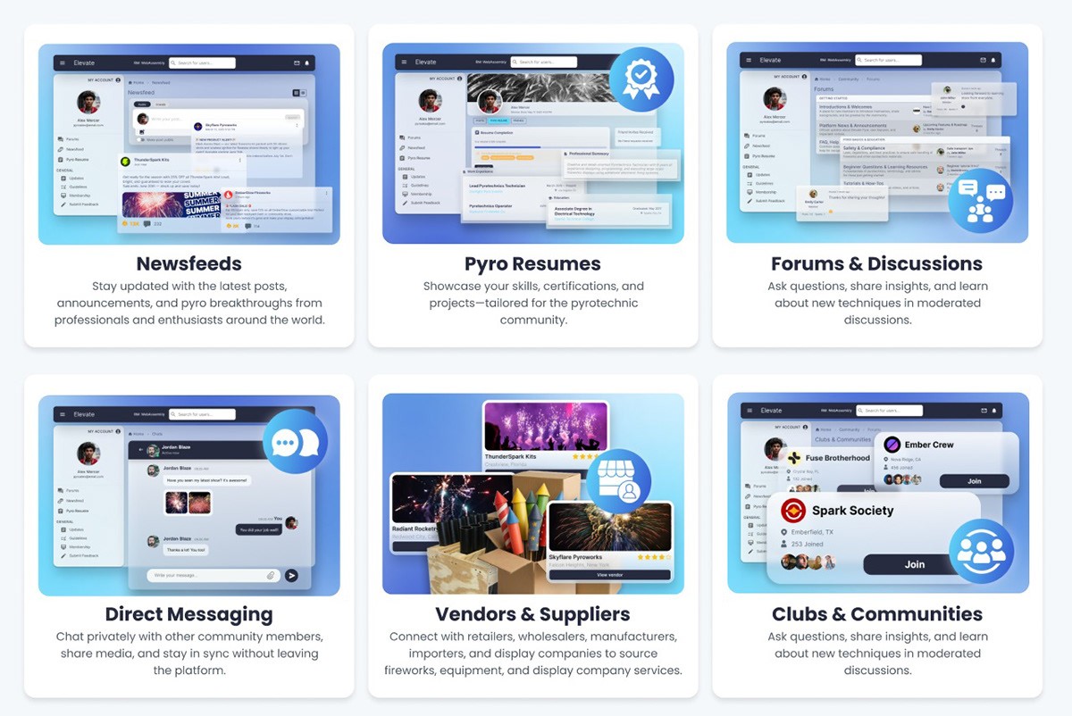 Elevate Pyro Website Graphics — image 1
