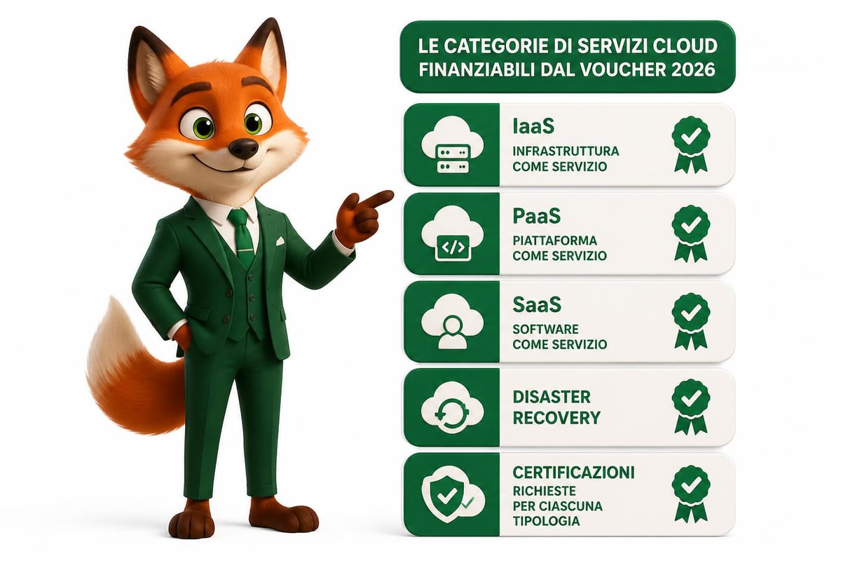 Cloud services categories