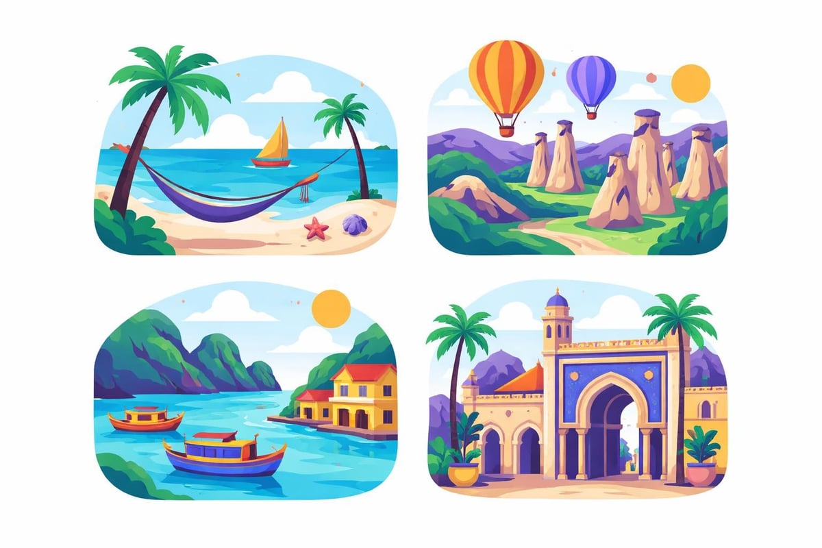 Exotic July destinations