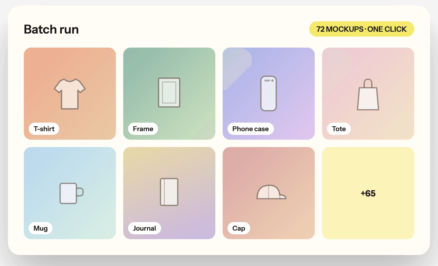 Customers list UI