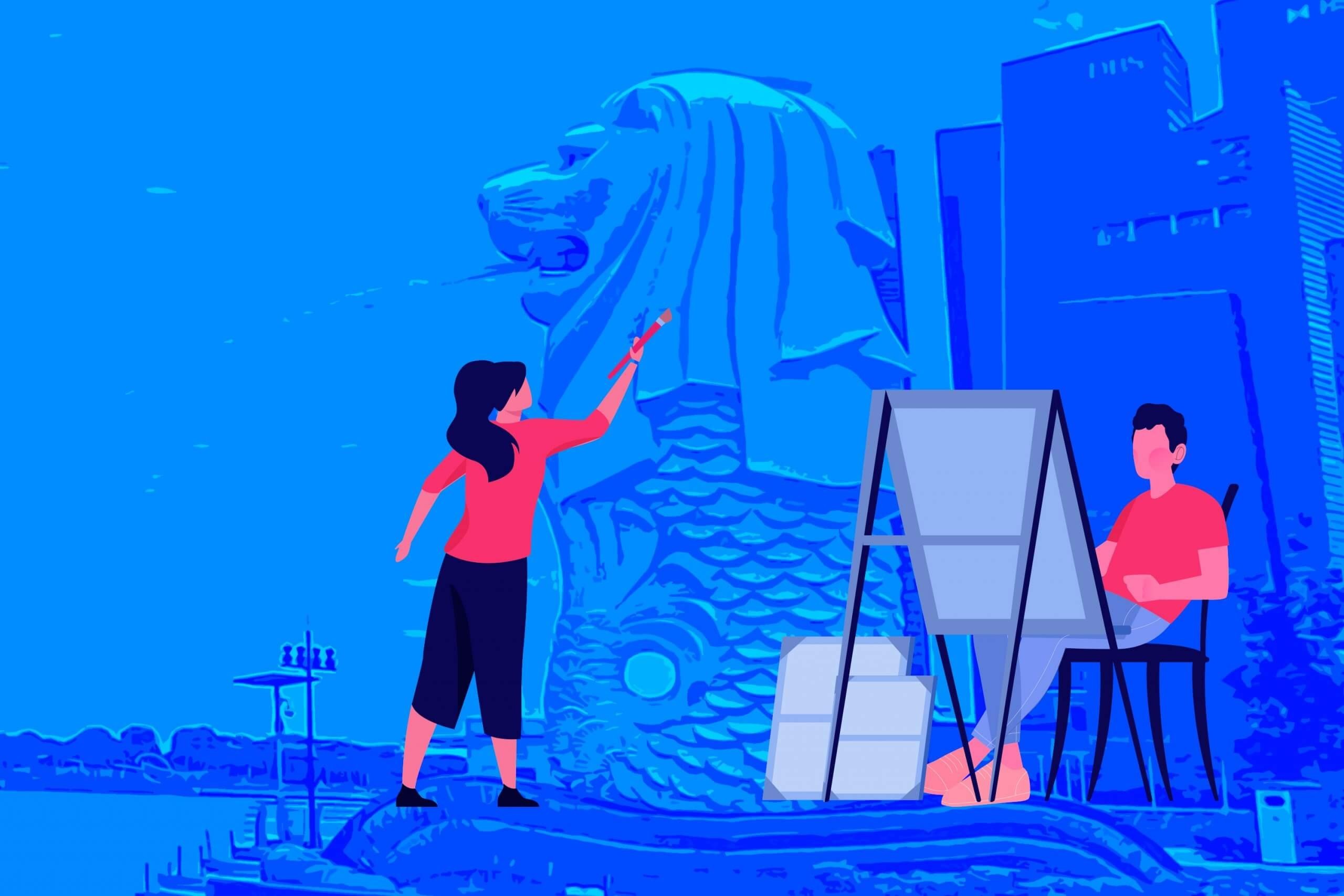 Illustrators in Singapore and their Impact on Visual Marketing