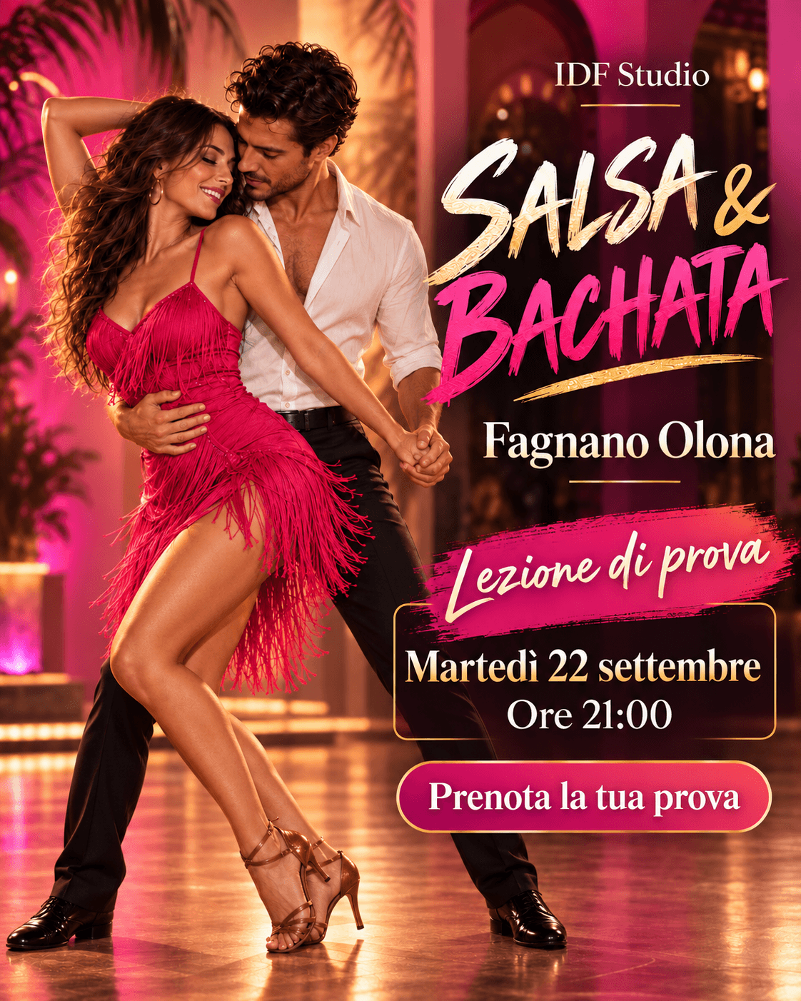 Locandina corsi di ballo Imperial Dance