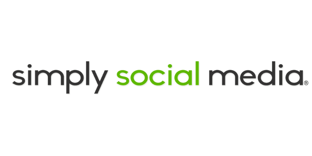 "Simply Social Media LLC logo: A branding for Julie Ann Van Ameyde's company, offering personalized, stress-free marketing solutions for businesses."