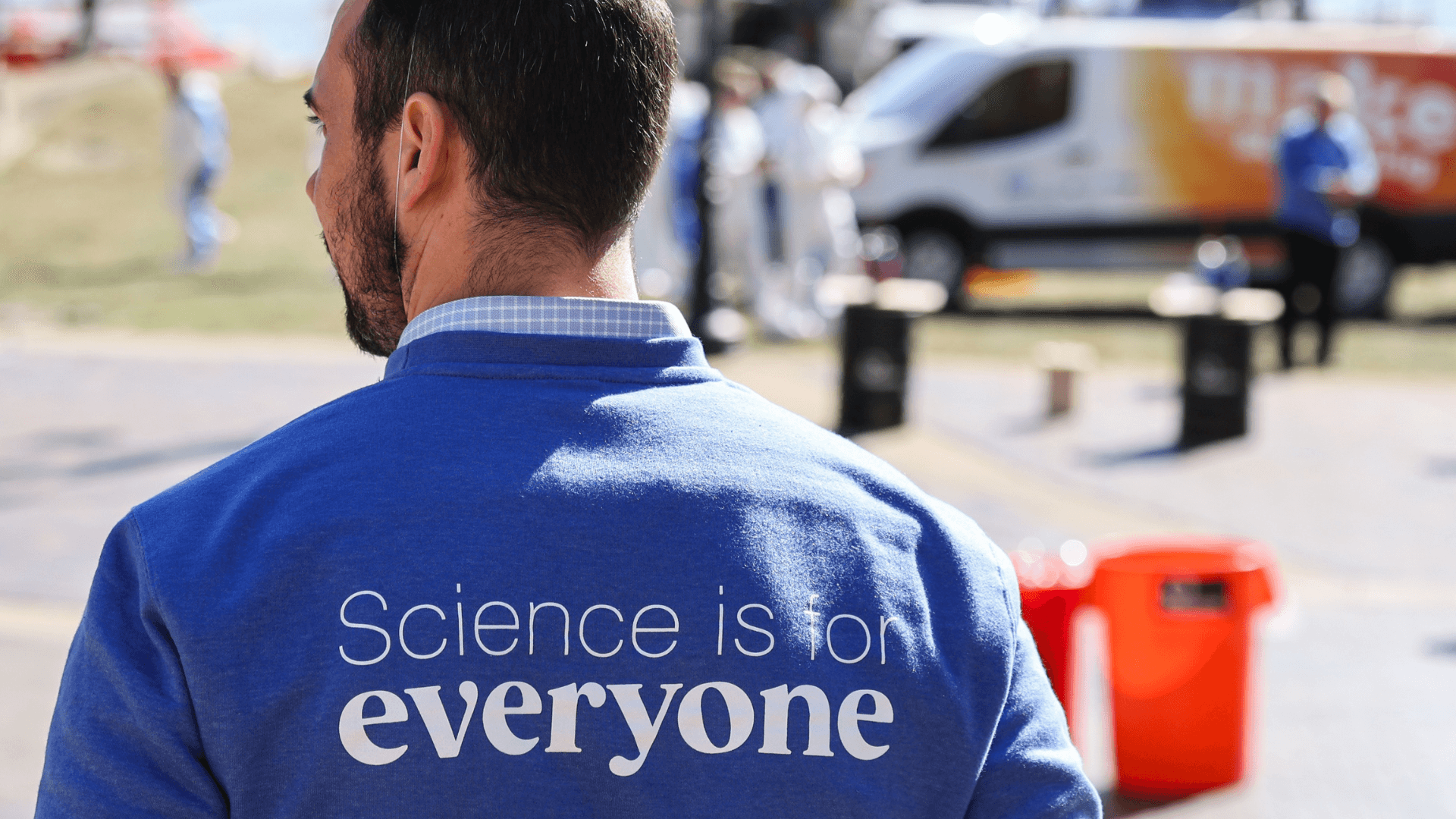 The Imagination Station Science is for Everyone sweatshirt.