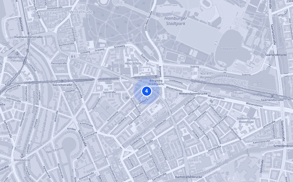 Map of Barmbeker Straße 79, 22303 Hamburg