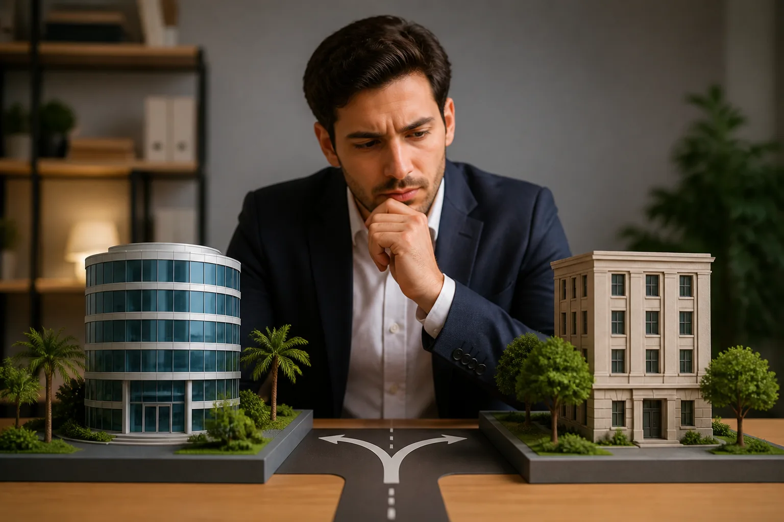 Free Zone vs Mainland for a Consultancy beside a Dubai trade license document and a