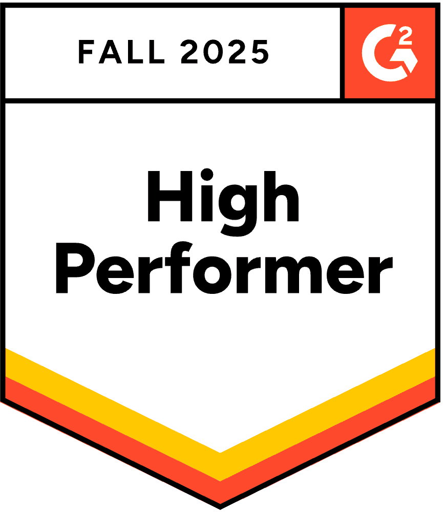 G2 Fall 2025 high performer badge awarded to Xmind
