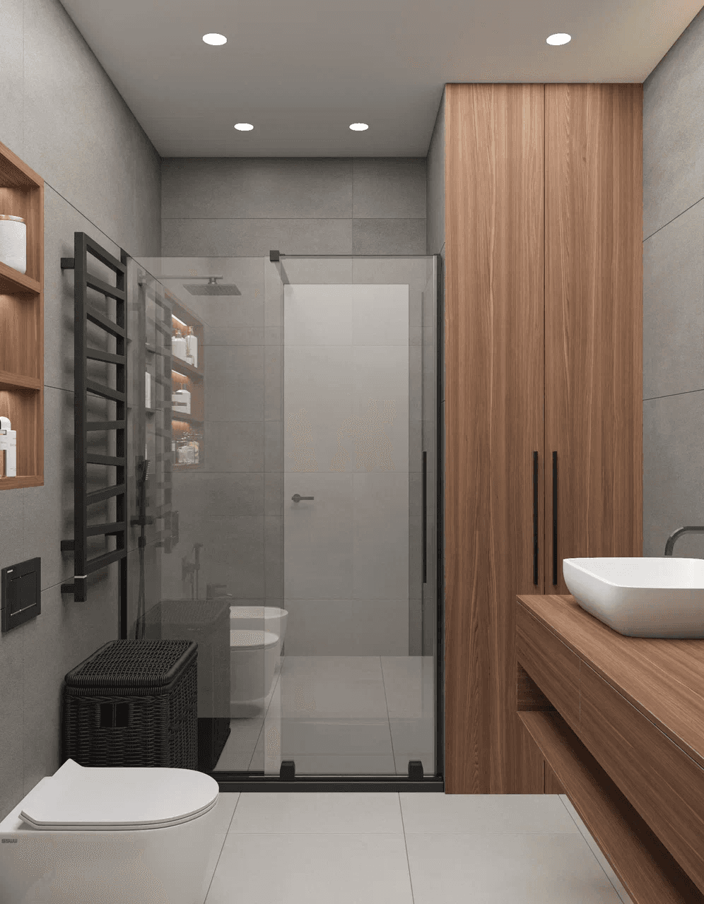 white and gray optical illusion