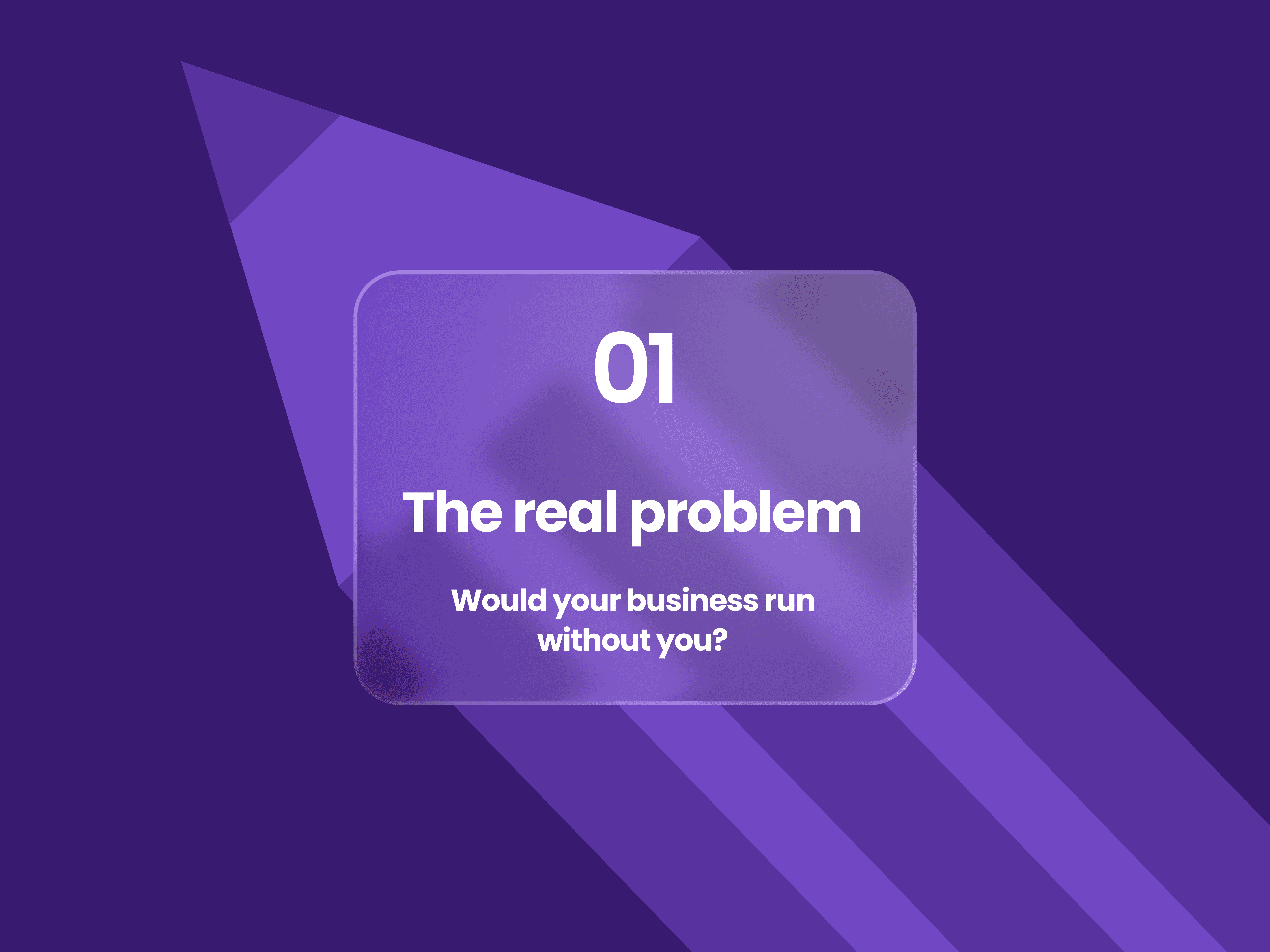 can your business run without you