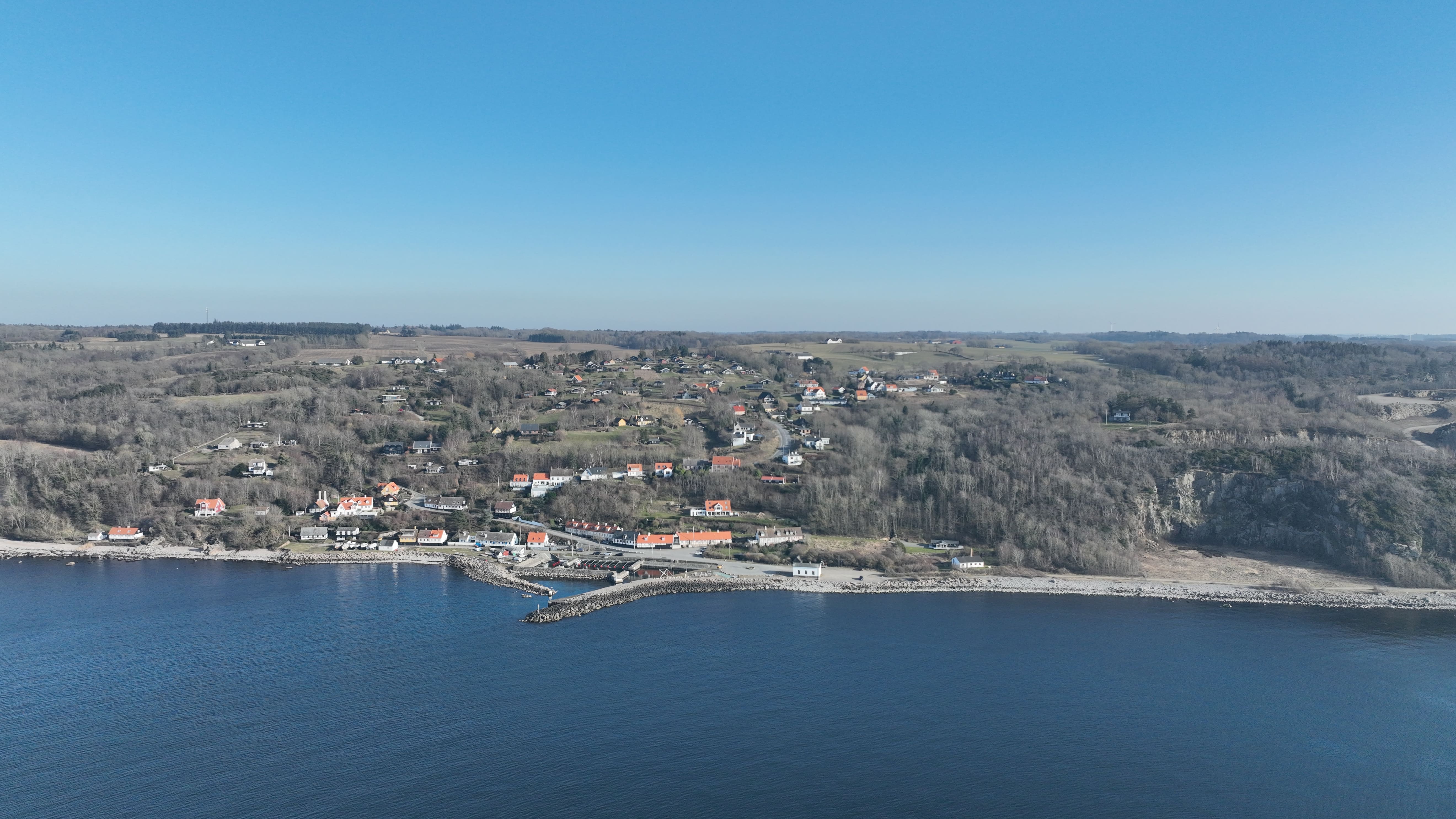 a blue square object on a wooden surface