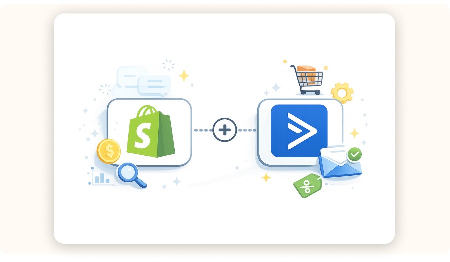 Shopify and ActiveCampaign seamlessly connected for smarter marketing automation
