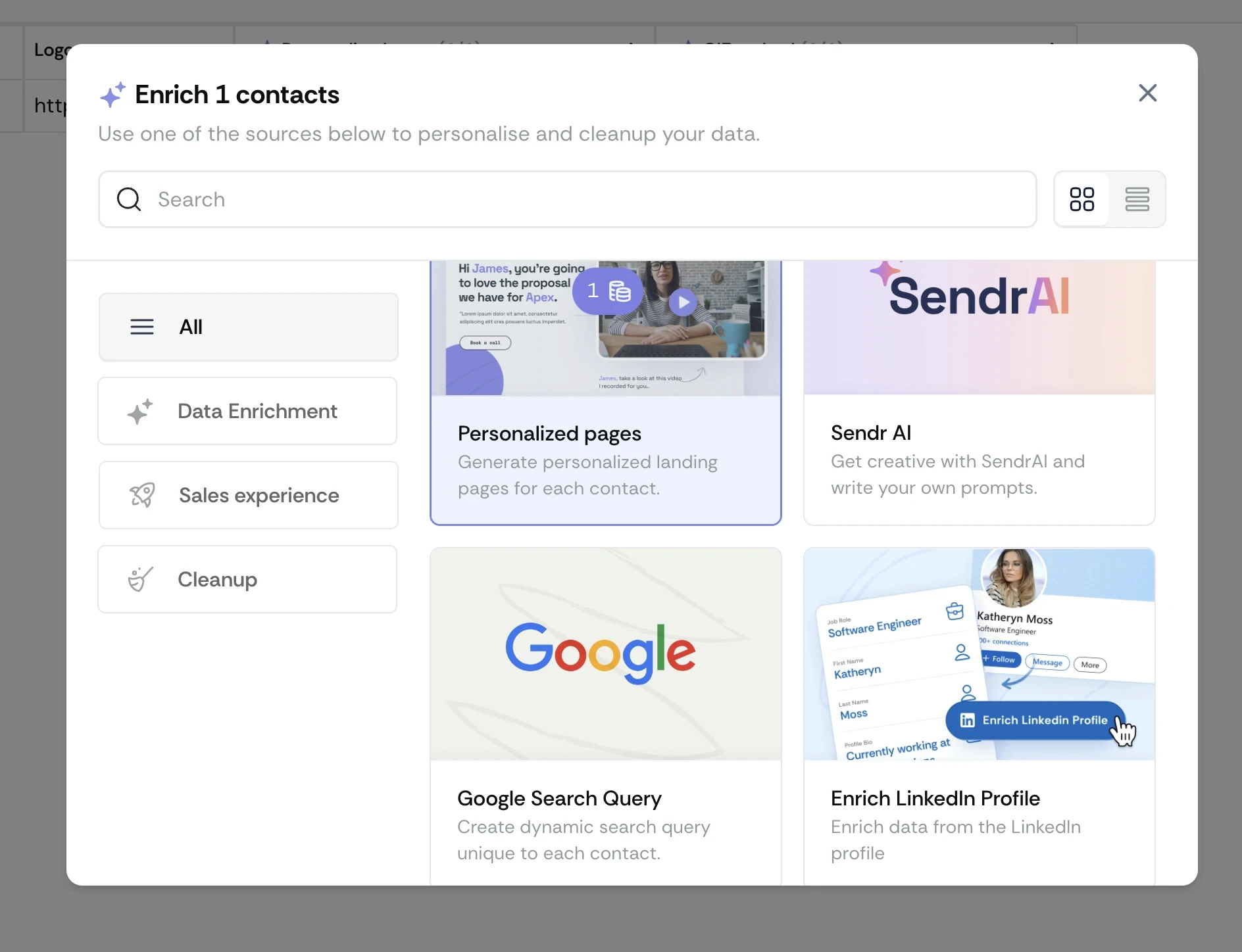 Sendr Chrome Extension - Autopopulate and Screenshot LinkedIn profiles