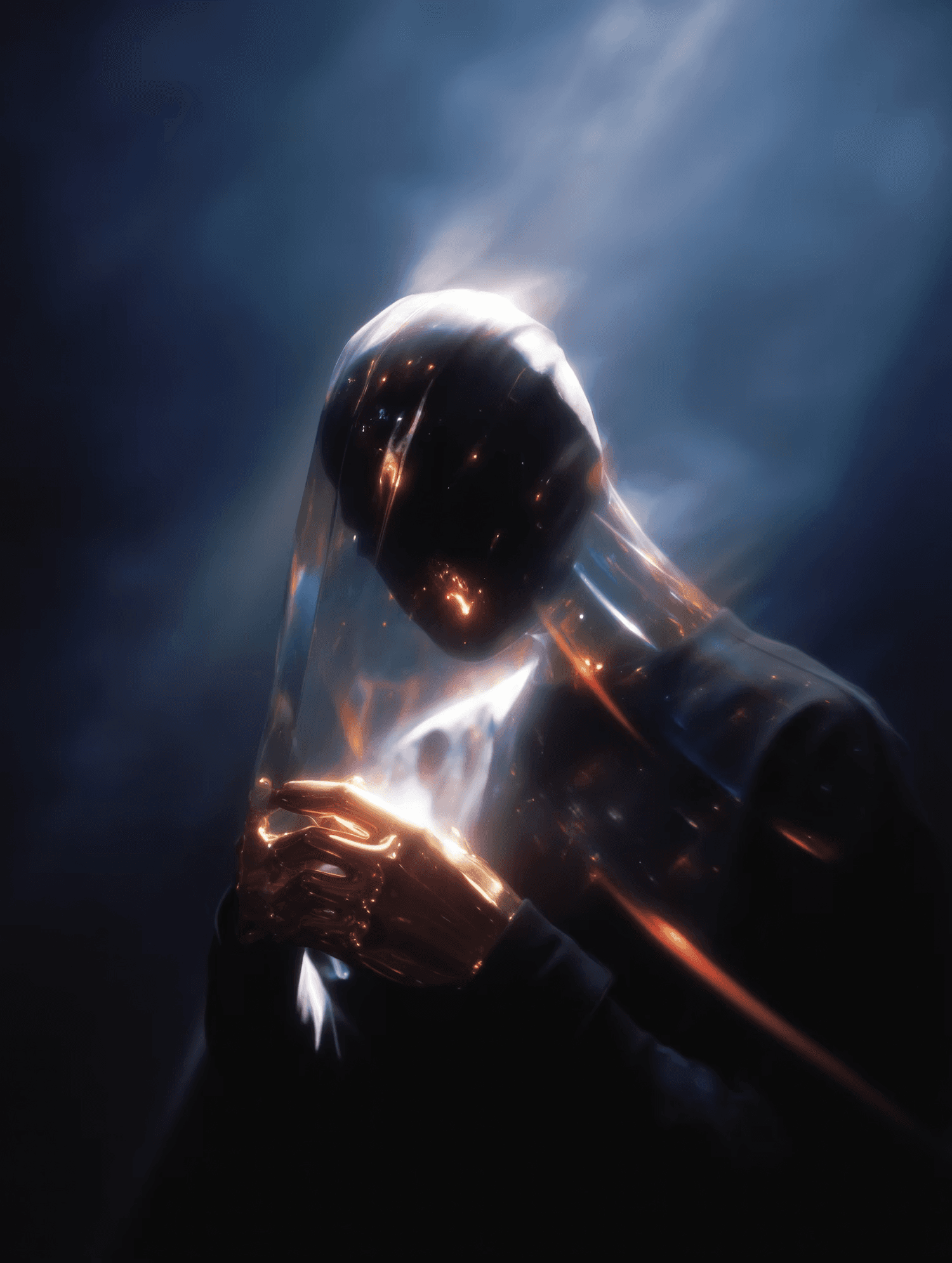 Michael Carter profile with a dynamic light