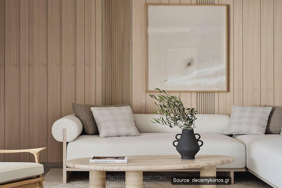 Myconian Deos – suite seating area