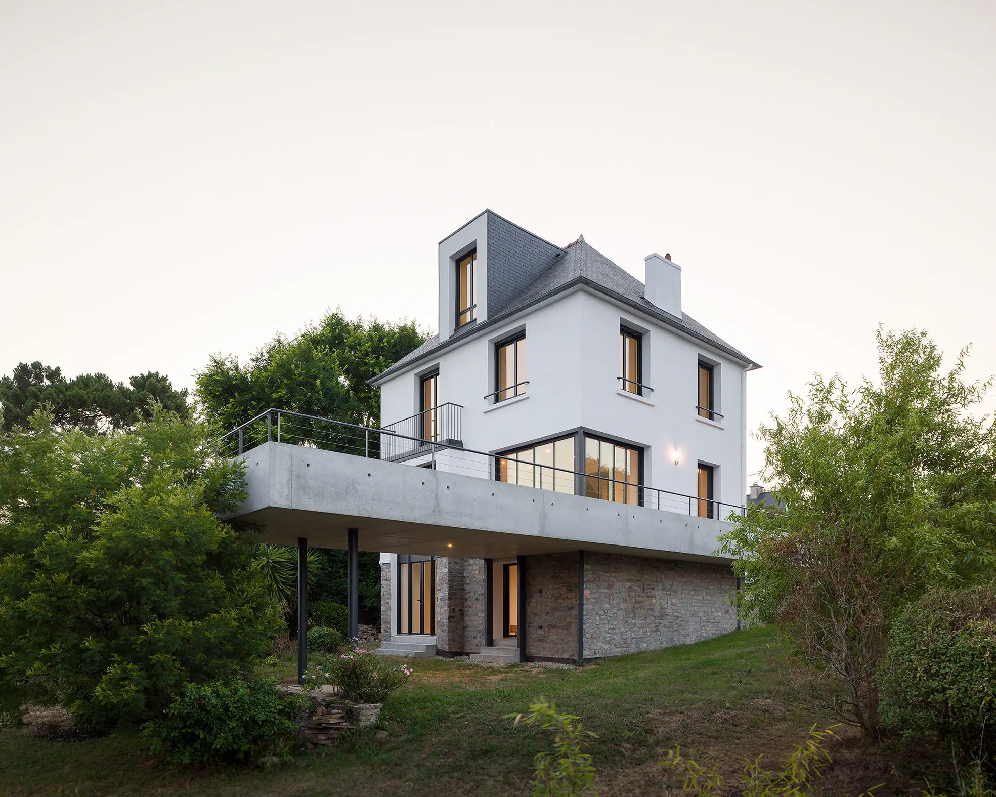 Rénovation Maison de maître - Le pouldu - Belvédère - Paysage