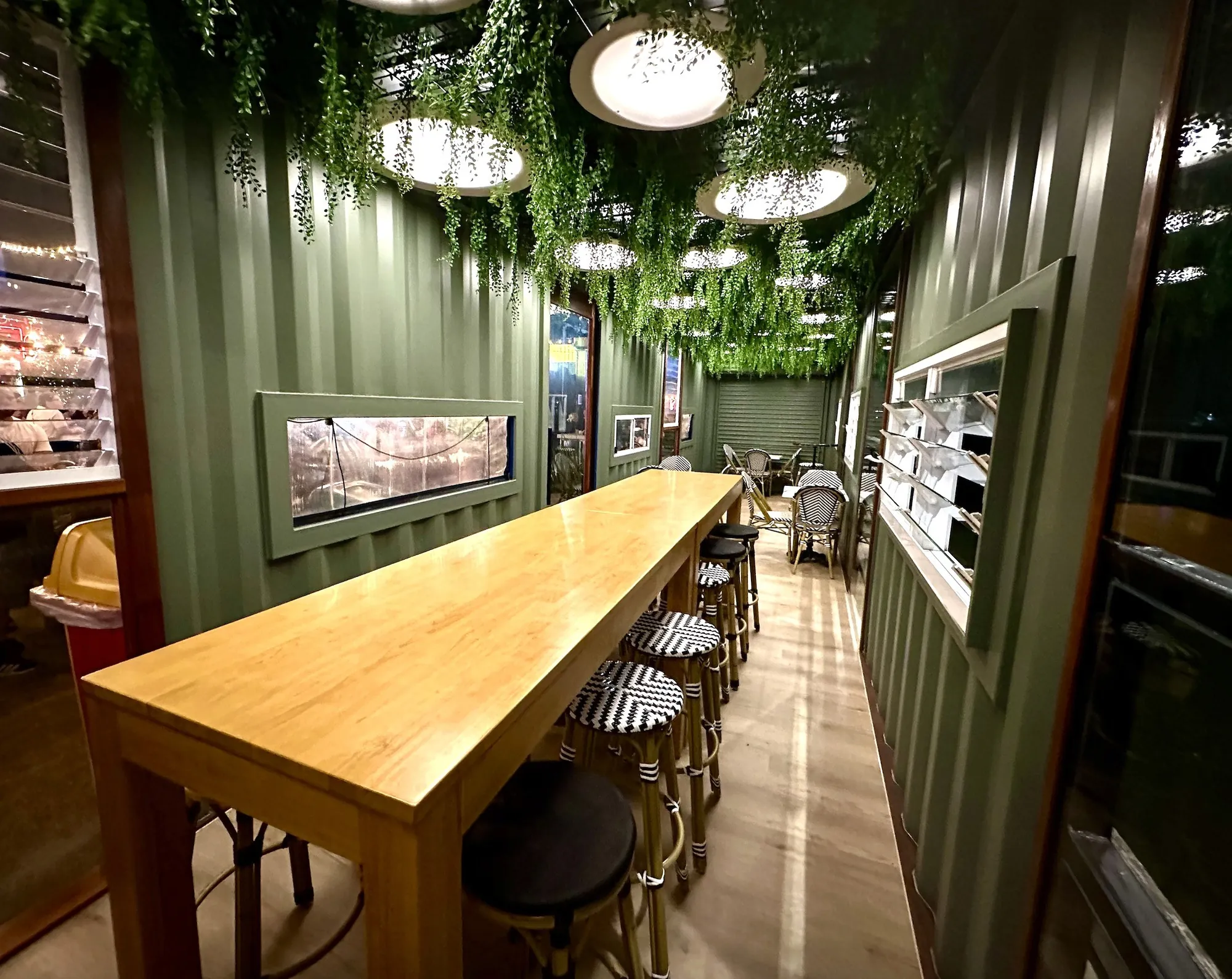 Private dining container at Eat Street Northshore