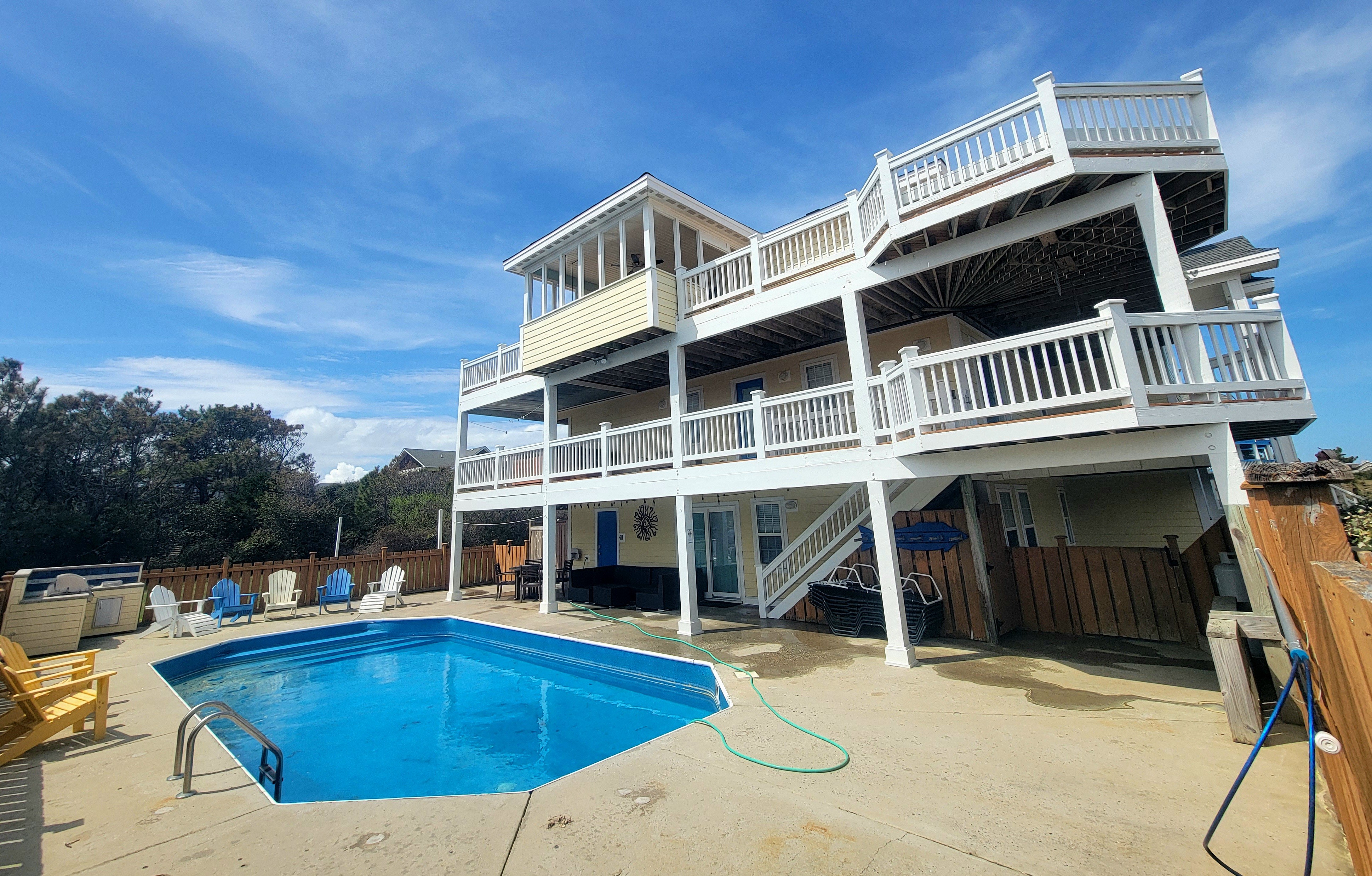 Roof Before and after