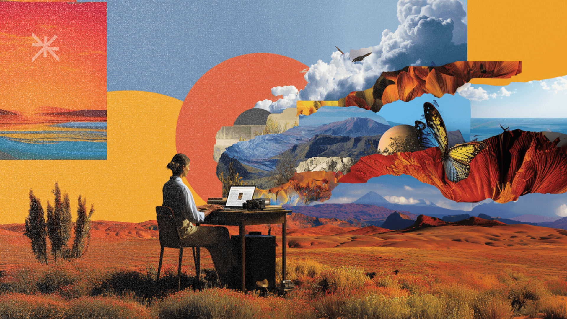 A colorful mosaic tunnel wall is shown.