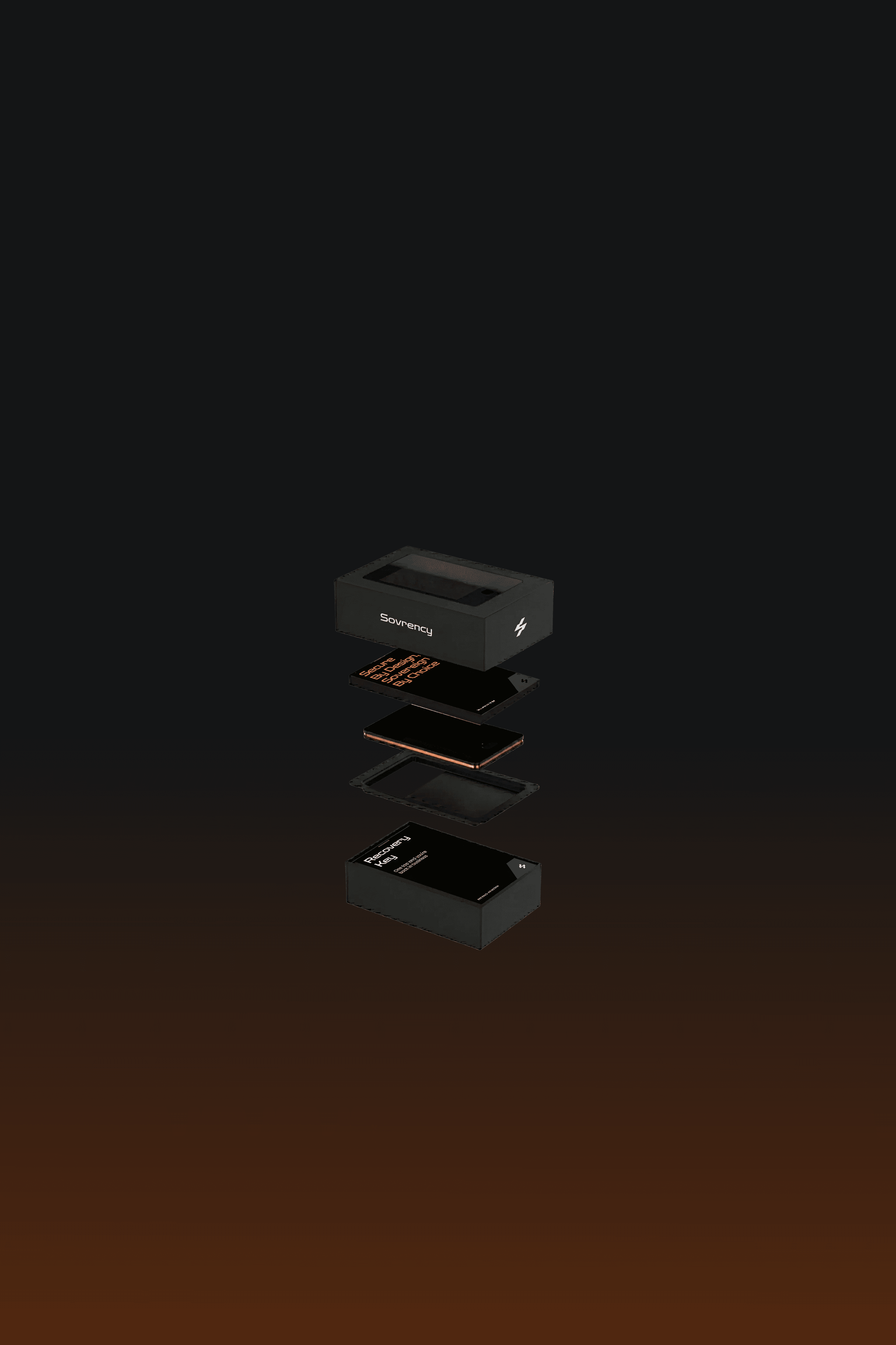 Light beam going out of crypto