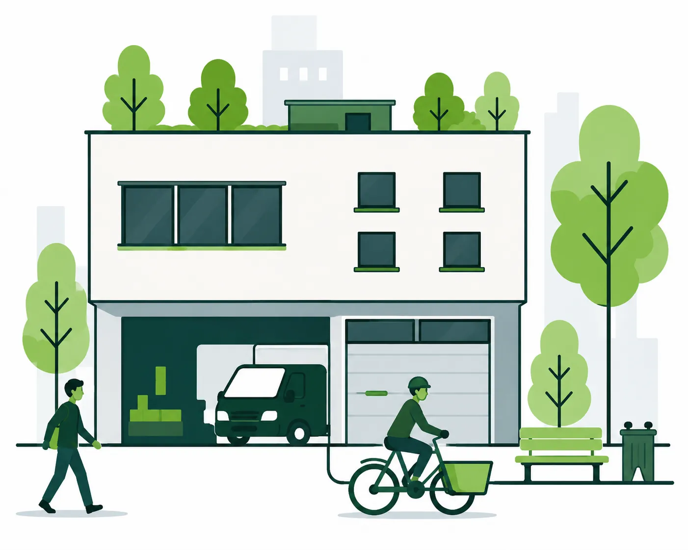 image article : Urban warehouses as good neighbours
