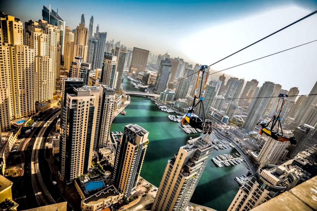 urban zipline dubai