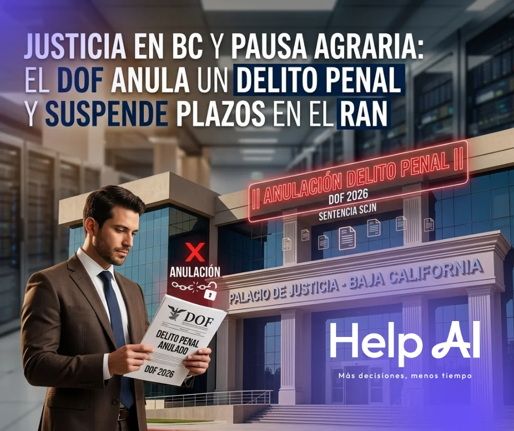 Delito transporte bc suspensión ran 2026