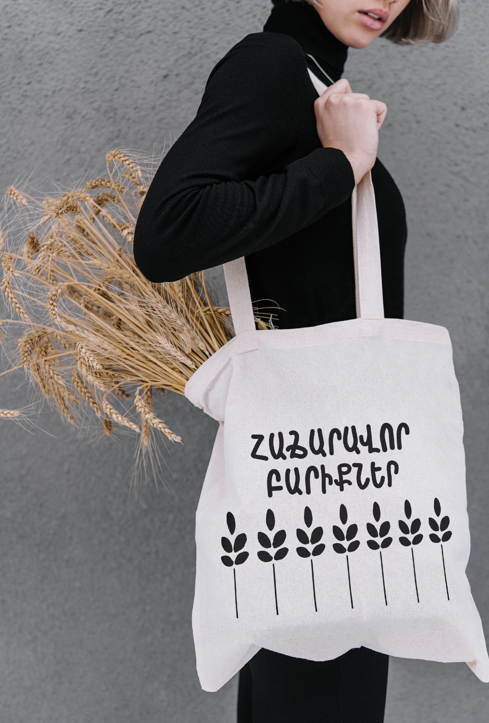 Riding a bicycle with V sign