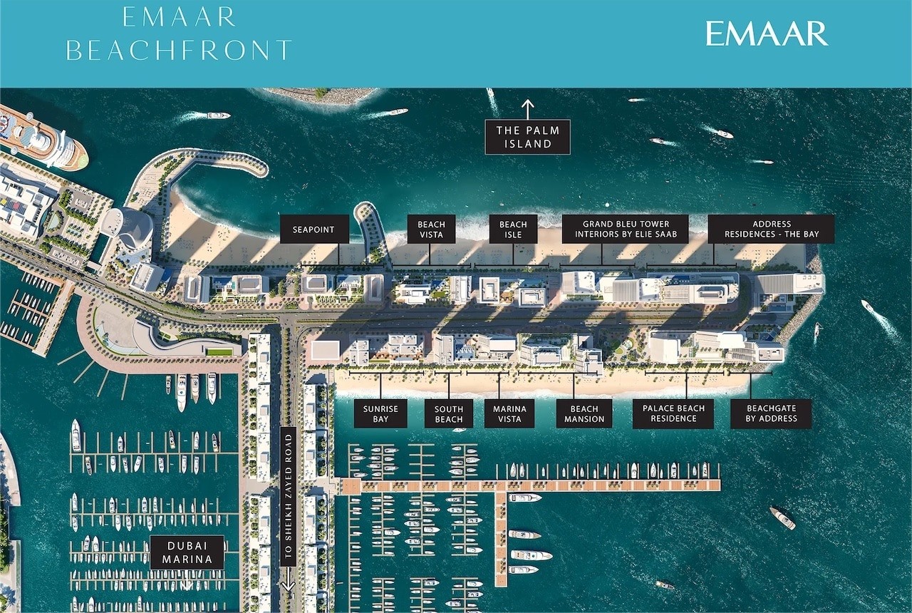 Emaar Beachfront Masterplan