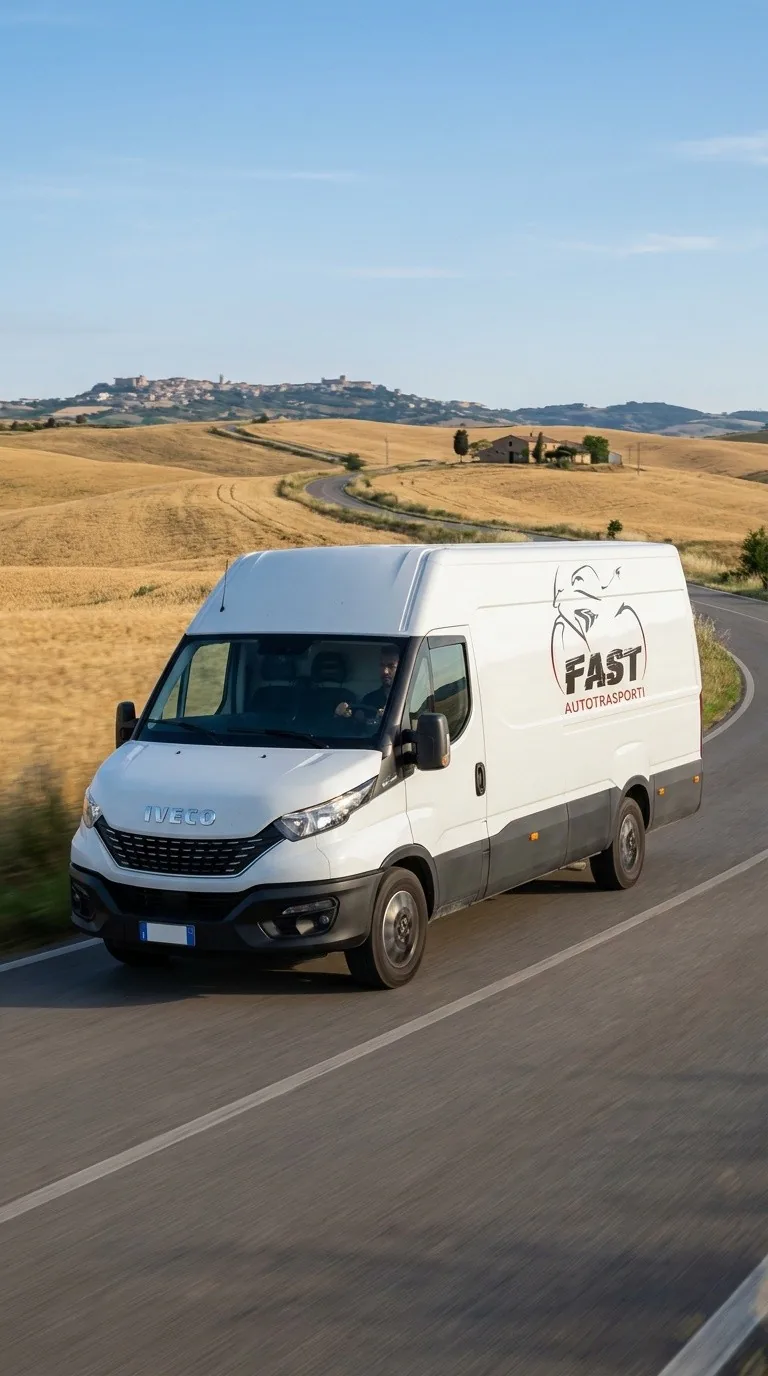 Furgone FAST per trasporto moto a Enna
