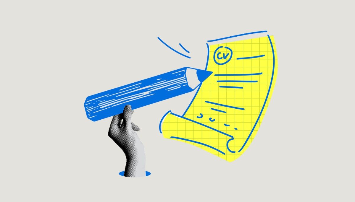 Illustration of people analyzing charts, factory systems, mobile tech, and data dashboards, symbolizing the wide range of modern career fields and how to evaluate them.