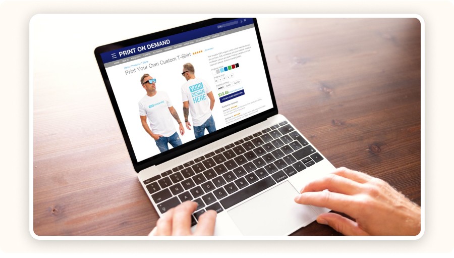 customizing t-shirt online