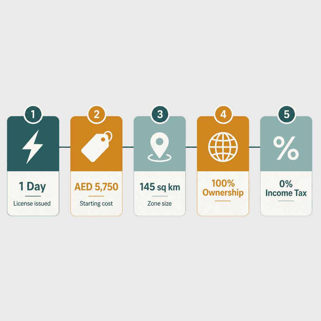 Infographic: Dubai South Business Hub License