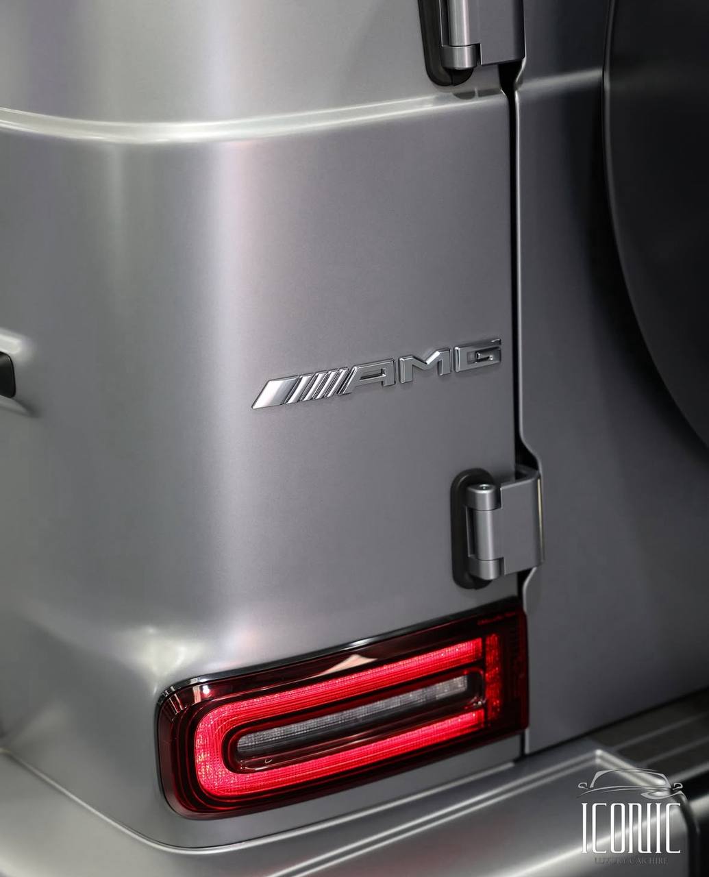 Rear view of a sleek sportscar, ideal for highlighting car rental style and design