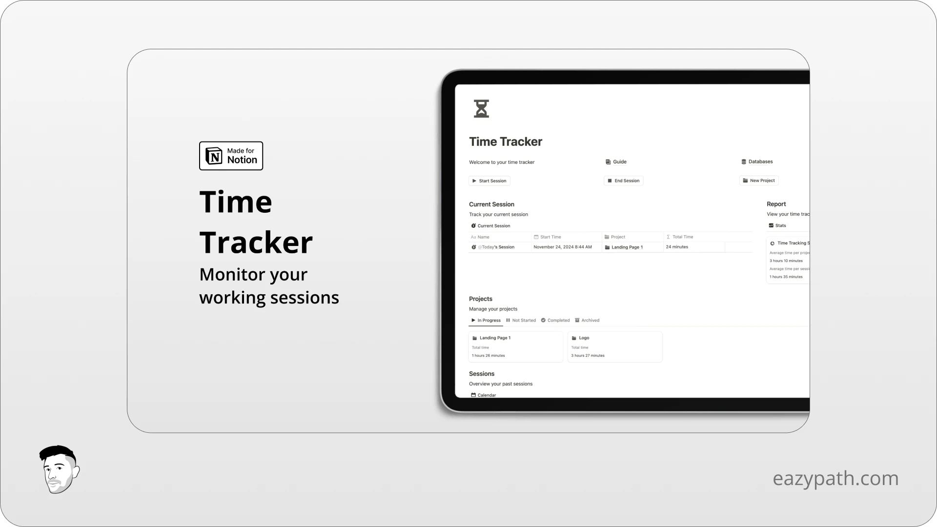 Free Notion Time Tracker