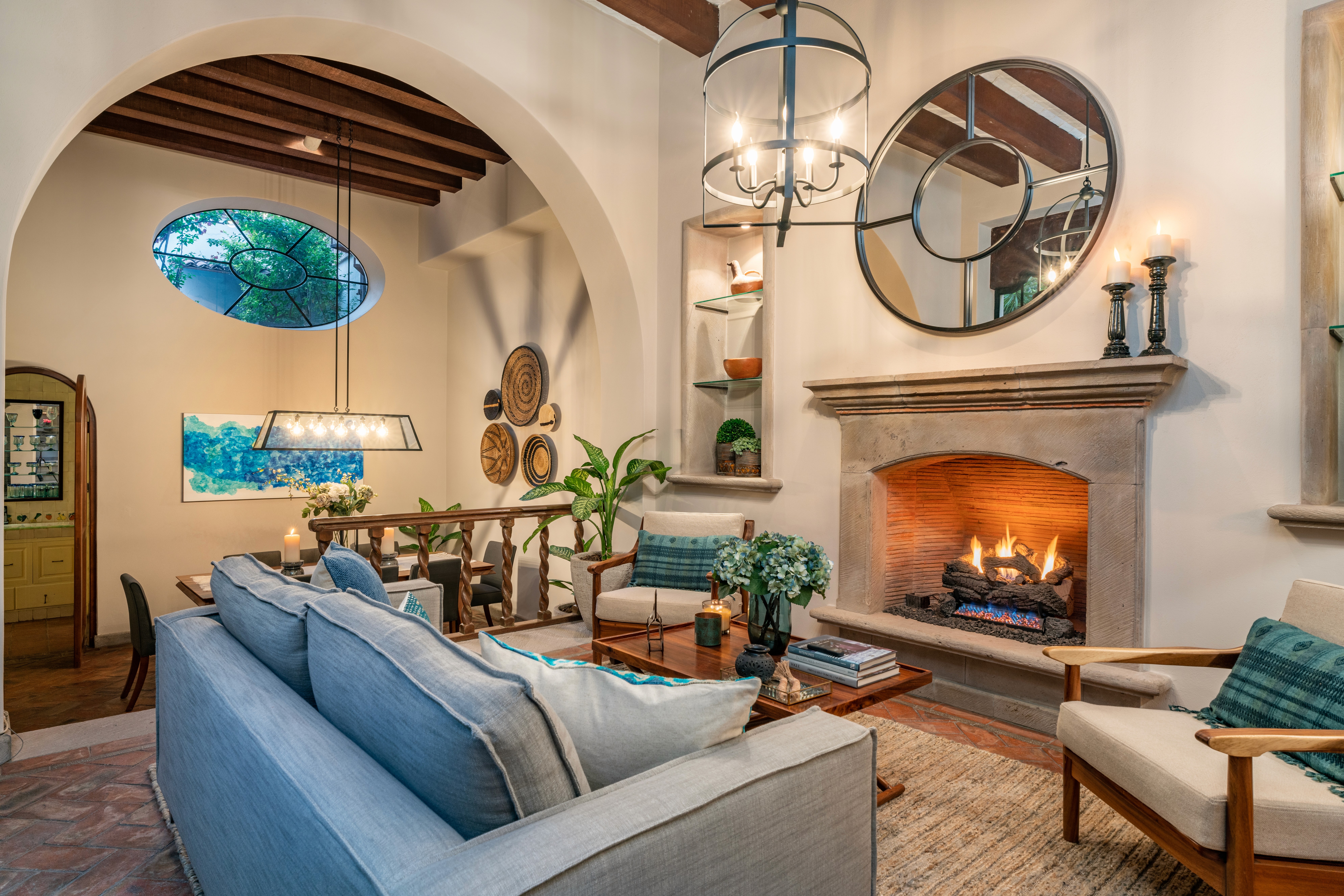 Classical wooden table