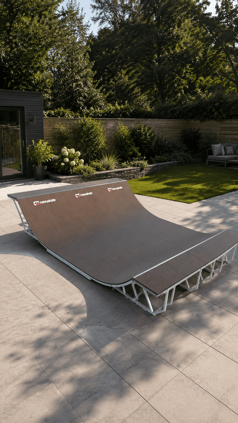 nanuskate session ramp at home